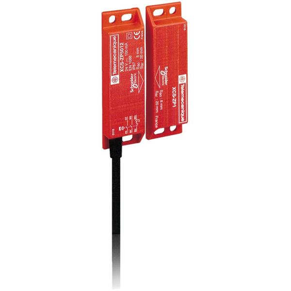 TELEMECANIQUE - Gecodeerde magnetische schakelaar rechthoekige 88x25x13 - 1NO + 2NC - 10 m kabel