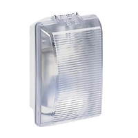LEGRAND - WANDLICHT PLEXO IP55 GLOEIL. 75W -E27- VERSTR. WIT