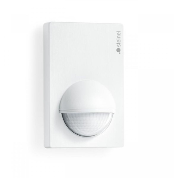 Steinel - Détecteur de mouvement, angle de régistration 180°, portée 12m, IP54, blanc