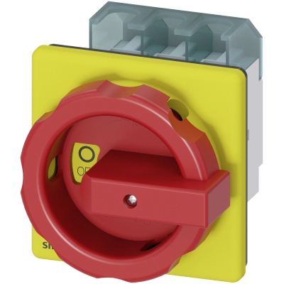 SIEMENS - INTERRUPT SECT 63A 3P ROUGE