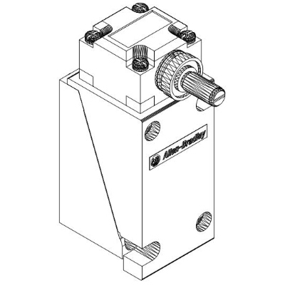 ALLEN BRADLEY - Interrupteur fin de course NEMA 4 & 13, rappel, 2-circuits, enfichable