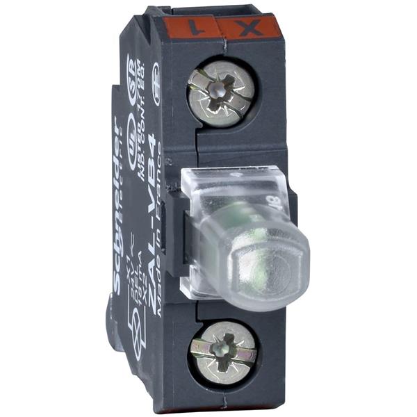 TELEMECANIQUE - lichtelement voor drukknopkast - groen - ingebouwde LED - 230..240 V