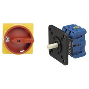 KRAUS & NAIMER - Ar. Urg. - 4P 0-1 25A Fix 4 vis IP66 Man.Cadenas