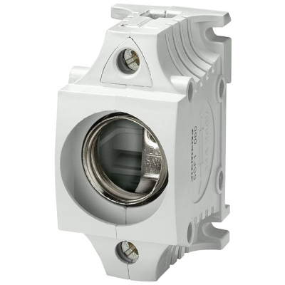 SIEMENS - ZEKERINHOUDER INGEGOTEN 1P DII E27