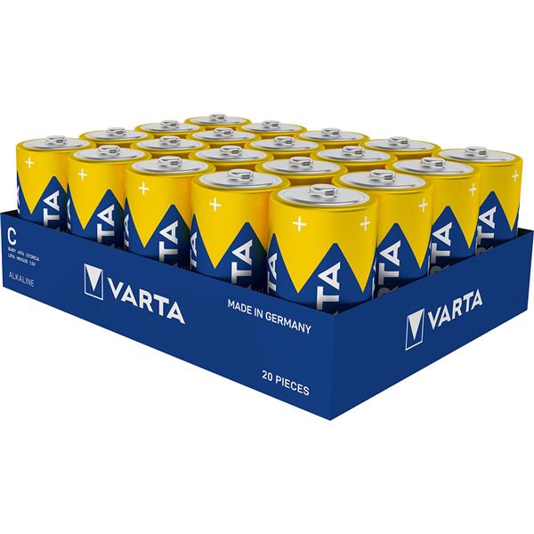 VARTA - HIGH ENERGY/ alkaline/ LR14/ Baby/ C/ 1,5 volt / tray/vrac 1