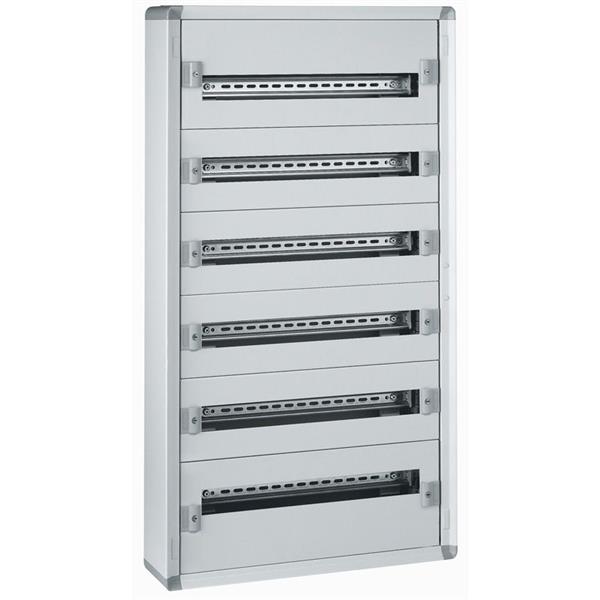 LEGRAND - Coffret XL³ 160 - 6 rangées Complet - métal - 144 modules