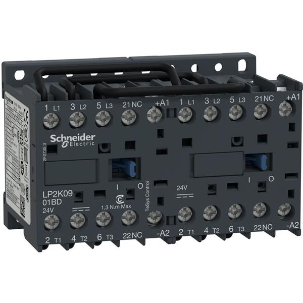TELEMECANIQUE - INVERSEUR 9A AC3 3P 1NC 60VDC TESYS MODELE K