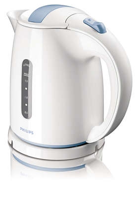 PHILIPS - Waterkoker Daily Collection - 1,5l - 2400W - wit/blauw