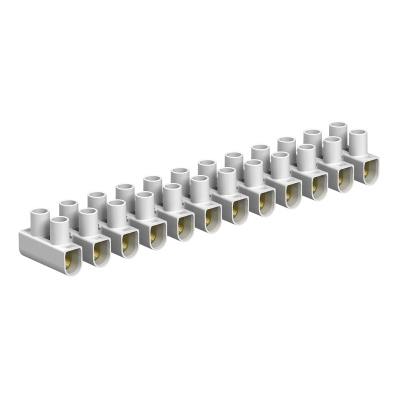 OBO BETTERMANN - Barette de connection à vis 76/CE blanc 6/10 mm²