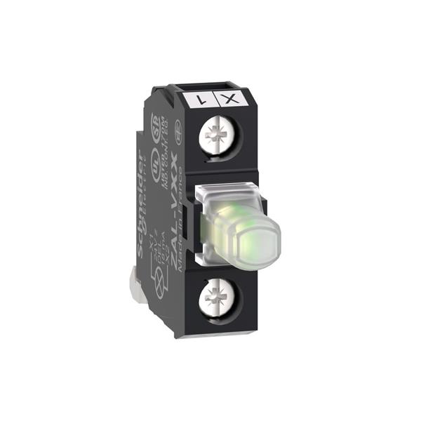 TELEMECANIQUE - bloc lumineux pour boîte à boutons - blanc - DEL intégrée - 230..240 V