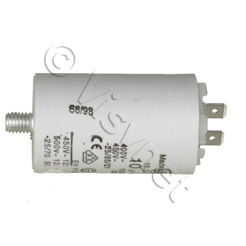 VEDELEC - Condensateur de demarage pour moteur sans fil 10uf 450V