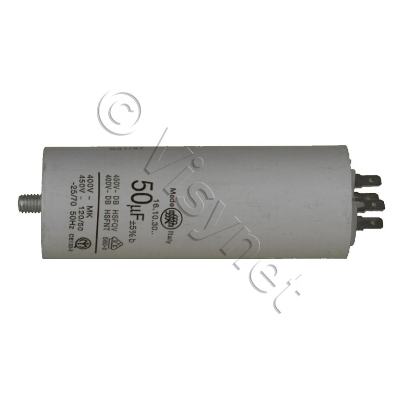VEDELEC - Condensateur de demarage pour moteur sans fil 50uf 400V