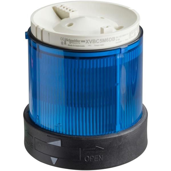 TELEMECANIQUE - Element vast licht blauw XVB - fitting BA 15d - 250V max