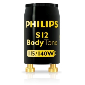 PHILIPS - S12 115-140W starter tanning lamp noir