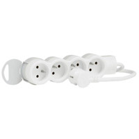LEGRAND - Bloc multiprises stan 4x(2P+T) avec terre - cordon 1,5 m