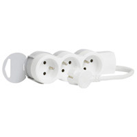 LEGRAND - Bloc multiprises stan 3x(2P+T) avec terre - cordon 1,5 m