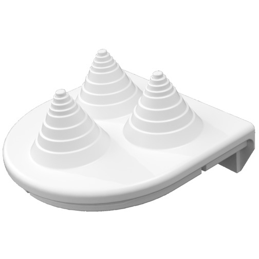 RITTAL - Kabelinvoertules, 3 kabels per tule, maximale diameter 21 mm, IP 55 bij correcte