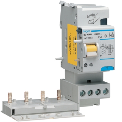 HAGER - Differentieelblok 4P 40A 30mA type A