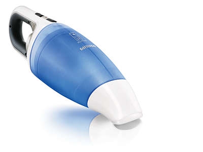 PHILIPS - Kruimelzuiger Mini Vac - 4,8V - 9min werktijd - blauw