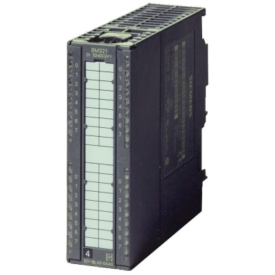 SIEMENS - SIMATIC S7-300, ENTREES TOR SM 321, AV. SEPAR. GALVANIQUE, 16 ET, 24V CC, 1 X 20