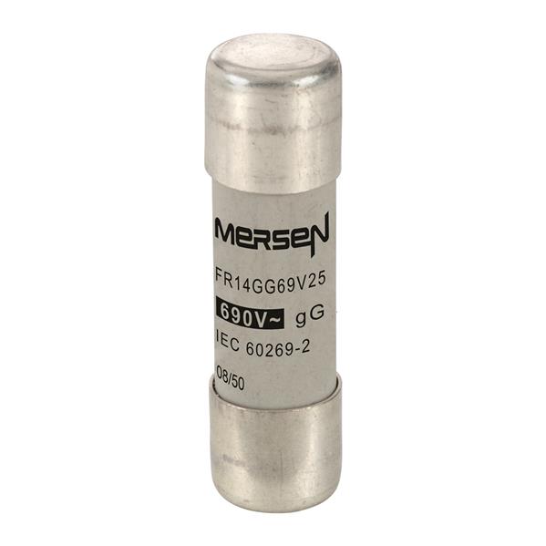 Mersen - Cylindrische zekering FR gG 25A 14x51mm 690V
