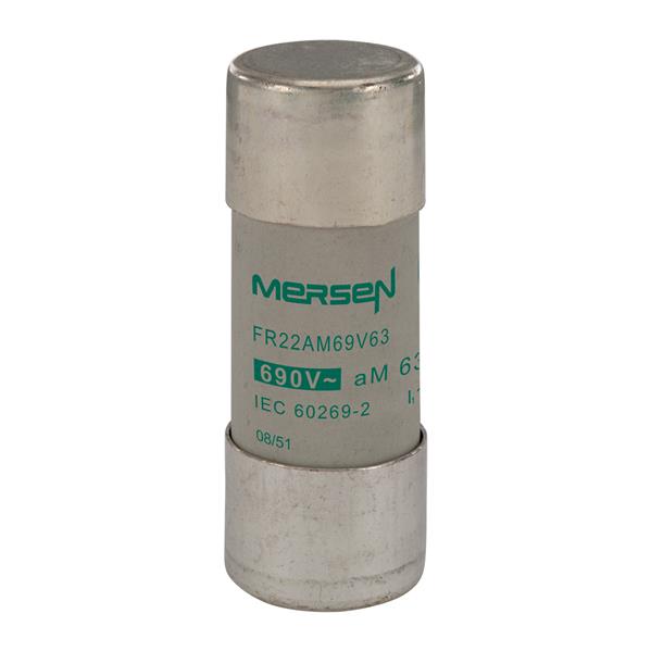 Mersen - Cylindrische zekering FR 22x58 aM 63A 690V
