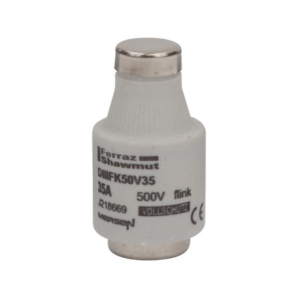 Mersen - Diazed fusible DIII E33 35A rapide 500V noir