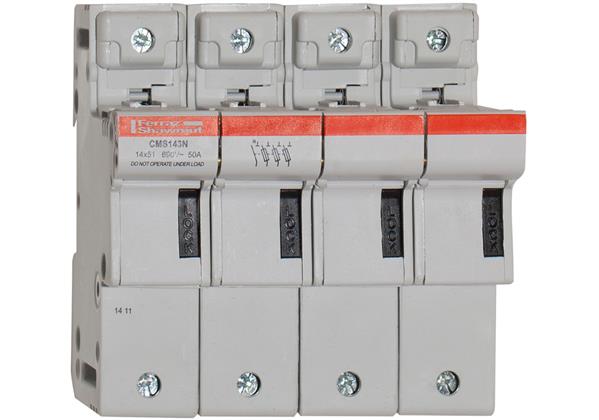 Mersen - Porte-fusible Modulostar CMS14 3P+N