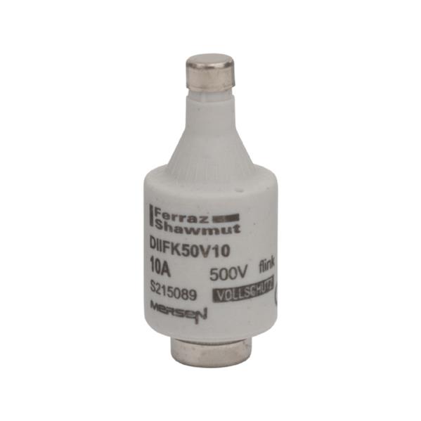 Mersen - Diazed fusible DII E27 10A rapide 500V rouge