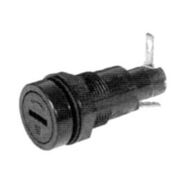 Mersen - Porte-fusible PU PTF 40 6,3A 250V 5x20 pour circuit imprimé