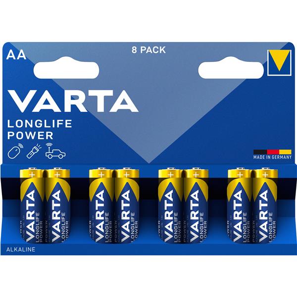 VARTA - HIGH ENERGY alkaline LR06 Mignon AA 1,5volt 8-pack