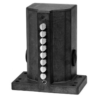 EUCHNER - Boitier multipiste RGBF 16mm 3x poussoir en toit 1NO+1NC M20