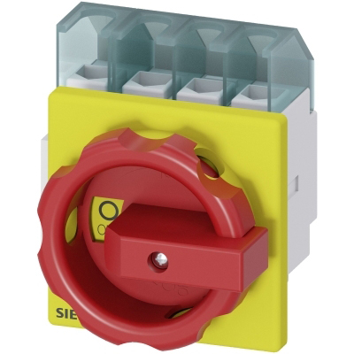 SIEMENS - INTERRUPT SECT 32A 3P+N ROUGE