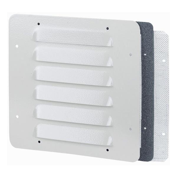 LEGRAND - Ouïe d'aération - 248 x 248 mm métal - RAL 7035 - coffr./arm.