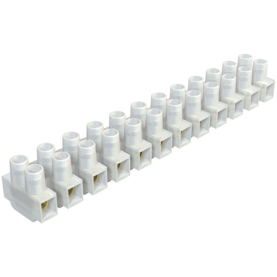 OBO BETTERMANN - Barette de connection à vis 74/VDE transparant 2,5/4 mm²