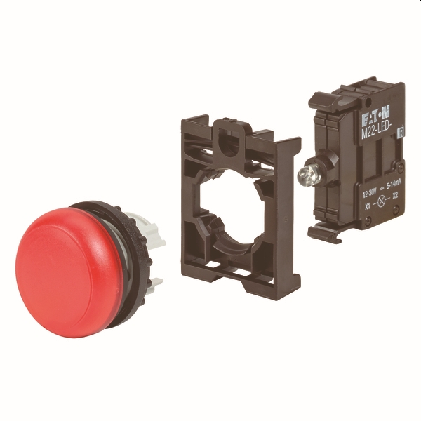 MOELLER - lampe de signalisation élement de front RMQ-Titan M22-L-R-LED-BVP