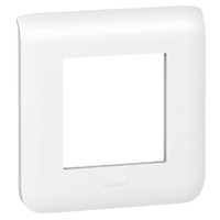 LEGRAND - Mosaic afdekplaat voor 2 modules - wit