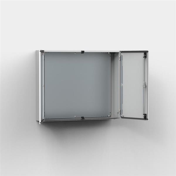 ELDON - Armoire murale, 1200x1000x300, Compacte, 2 porte, avec PM, acier, IP55 RAL7035 C