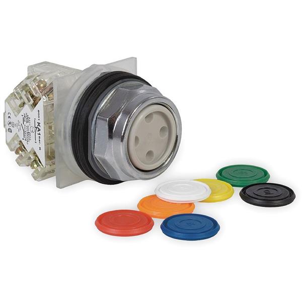 TELEMECANIQUE - bouton-poussoir choix de 7 couleurs Ø 30 - à impulsion affleurant - 1OF