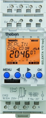 TEMPOLEC - Digitale astronomische klok 230V 50-60HZ 2CO 16A