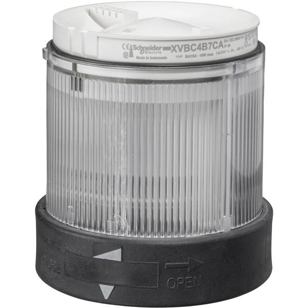 TELEMECANIQUE - Élément feu fixe incolore XVB - douille BA 15d - 250V max