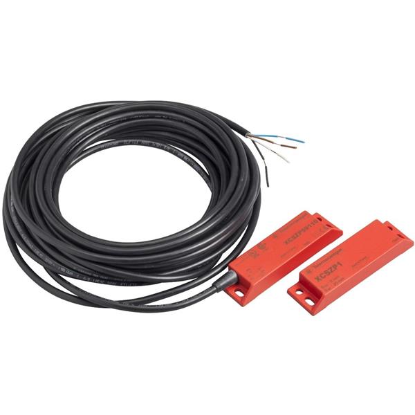 TELEMECANIQUE - Gecodeerde magnetische schakelaar recht. 88x25x13 met LED - 1NO+2NC - 10 m kabel