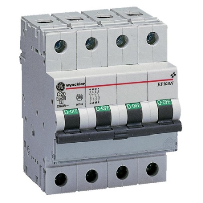 VYNCKIER - EP100 automatische schakelaar 10kA 3P+N C 25A