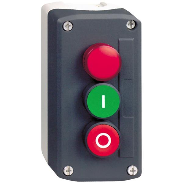 TELEMECANIQUE - drukknopkast XAL-D - functie Start of Stop - 1 NC + 1 NO