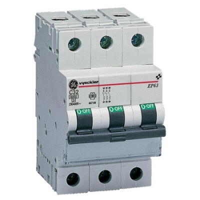 VYNCKIER - EP60 automatische schakelaar 6kA 3P C 25A