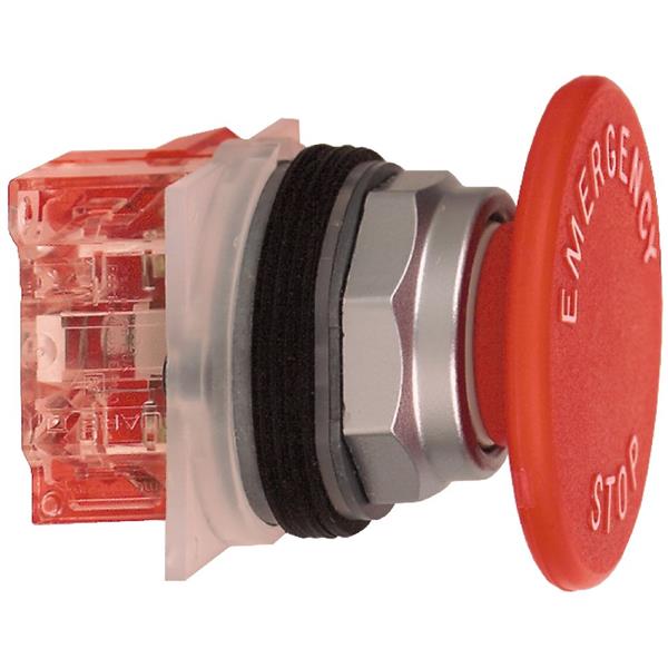 TELEMECANIQUE - Noodstopknop 57mm rd nc