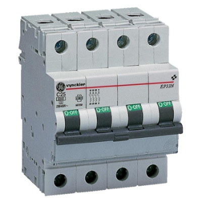 VYNCKIER - EP30 automatische schakelaar 3kA 3P+N C 63A