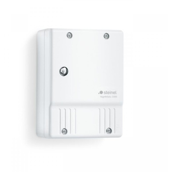 Steinel - Interrupteur crépusculaire, règlage 2-10 lux, IP54, 230V, blanc