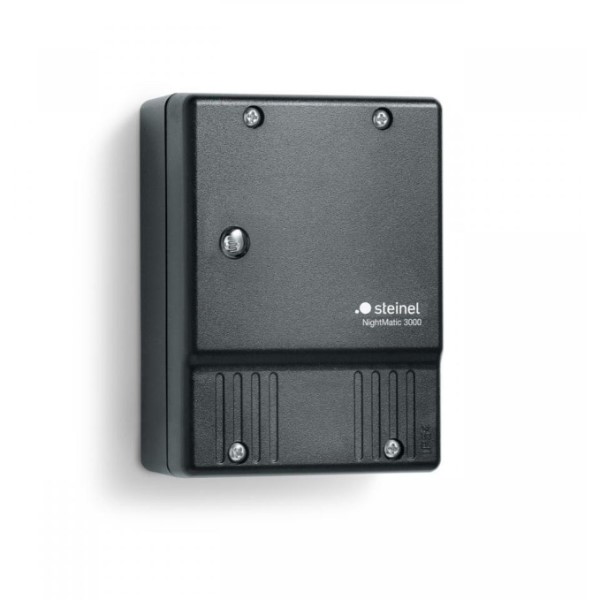 Steinel - Interrupteur crépusculaire, règlage 0,5-10 lux, IP54, 230V, noir