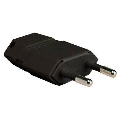 VYNCKIER - Stekker 2P 2,5A zwart